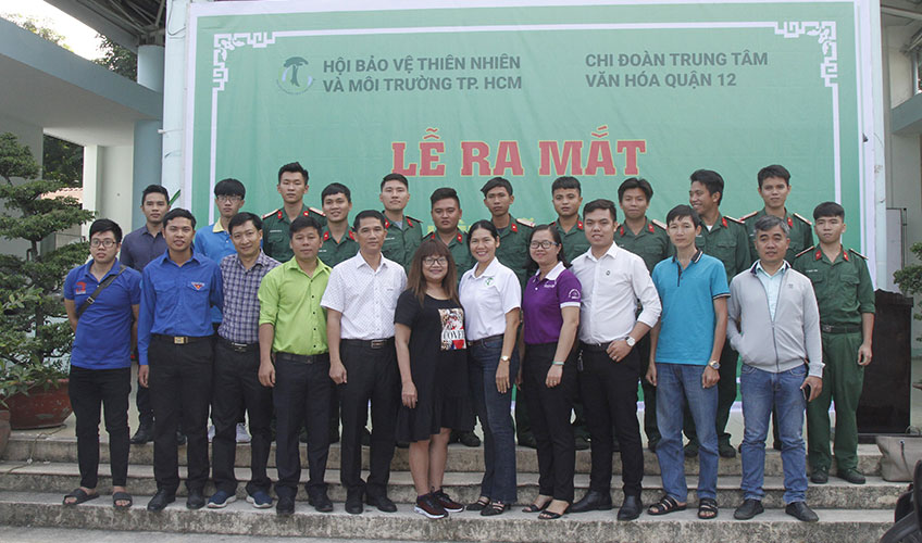 TP.HCM: Ra mắt Chi hội Hiệp sĩ Môi trường Trung tâm Văn hoá Quận 12