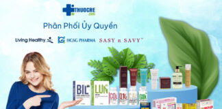 THUOCRE.com cung cấp đa dạng các loại thuốc, thực phẩm chức năng, thực phẩm làm đẹp...