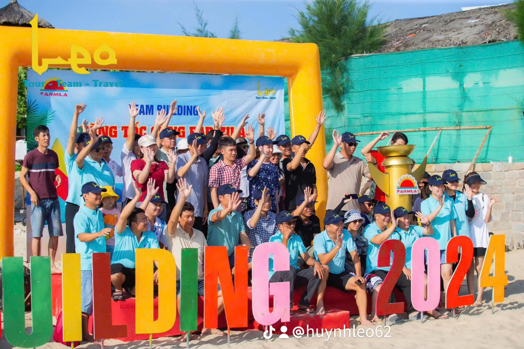 Tổ chức hoạt động Team Building cho Farmila