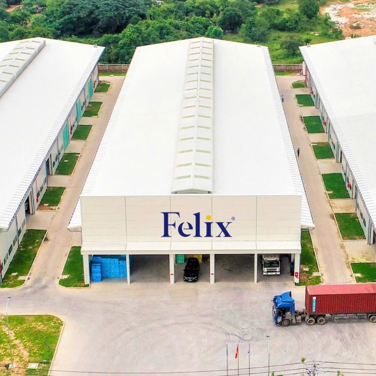 Nhà máy sản xuất nệm Felix