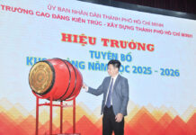 Trường Cao đẳng Kiến trúc – Xây dựng TP. Hồ Chí Minh khai giảng năm học 2025-2026: Vững bước với sứ mệnh “Kỷ cương – Sáng tạo – Đột phá – Phát triển”