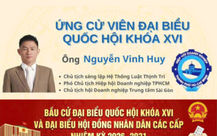Tiến sĩ Nguyễn Vinh Huy – Ứng cử Đại biểu Quốc hội với tâm huyết hoàn thiện thể chế phục vụ Nhân dân và cộng đồng doanh nghiệp